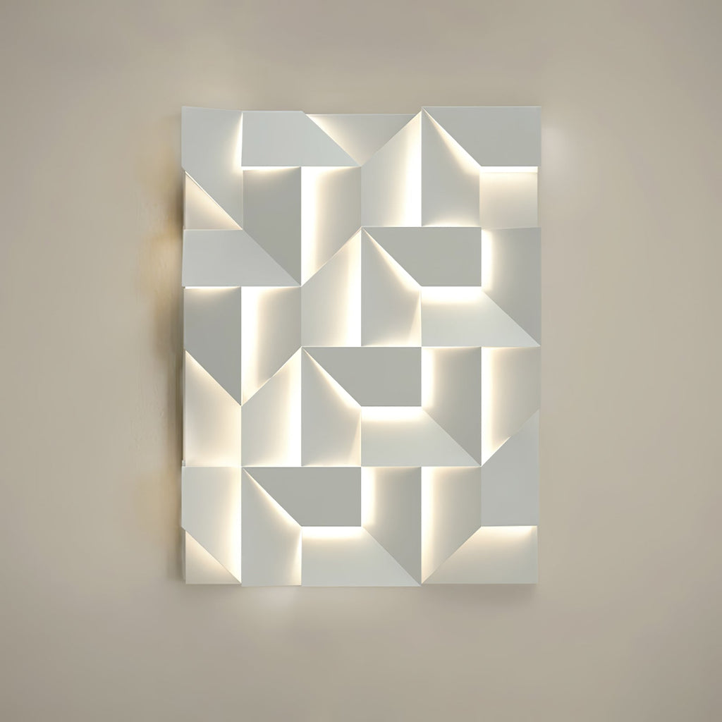 Shadows Grand Wall-mounted Light Wall Light - L 23.6 x W 23.6 Metal, Hardwired Wall Sconce, detail 103