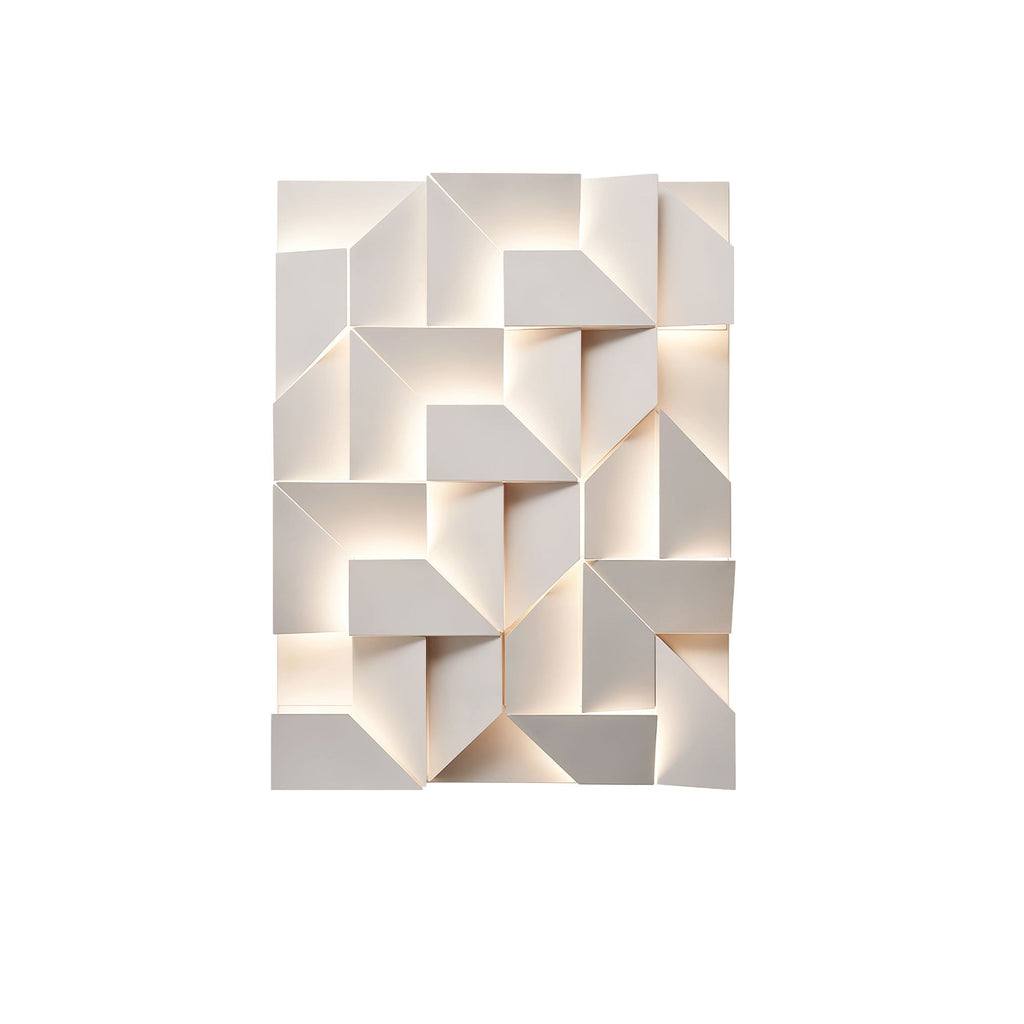 Shadows Grand Wall-mounted Light Wall Light - L 15cm x H 45cm Metal, Hardwired Wall Sconce, detail 92