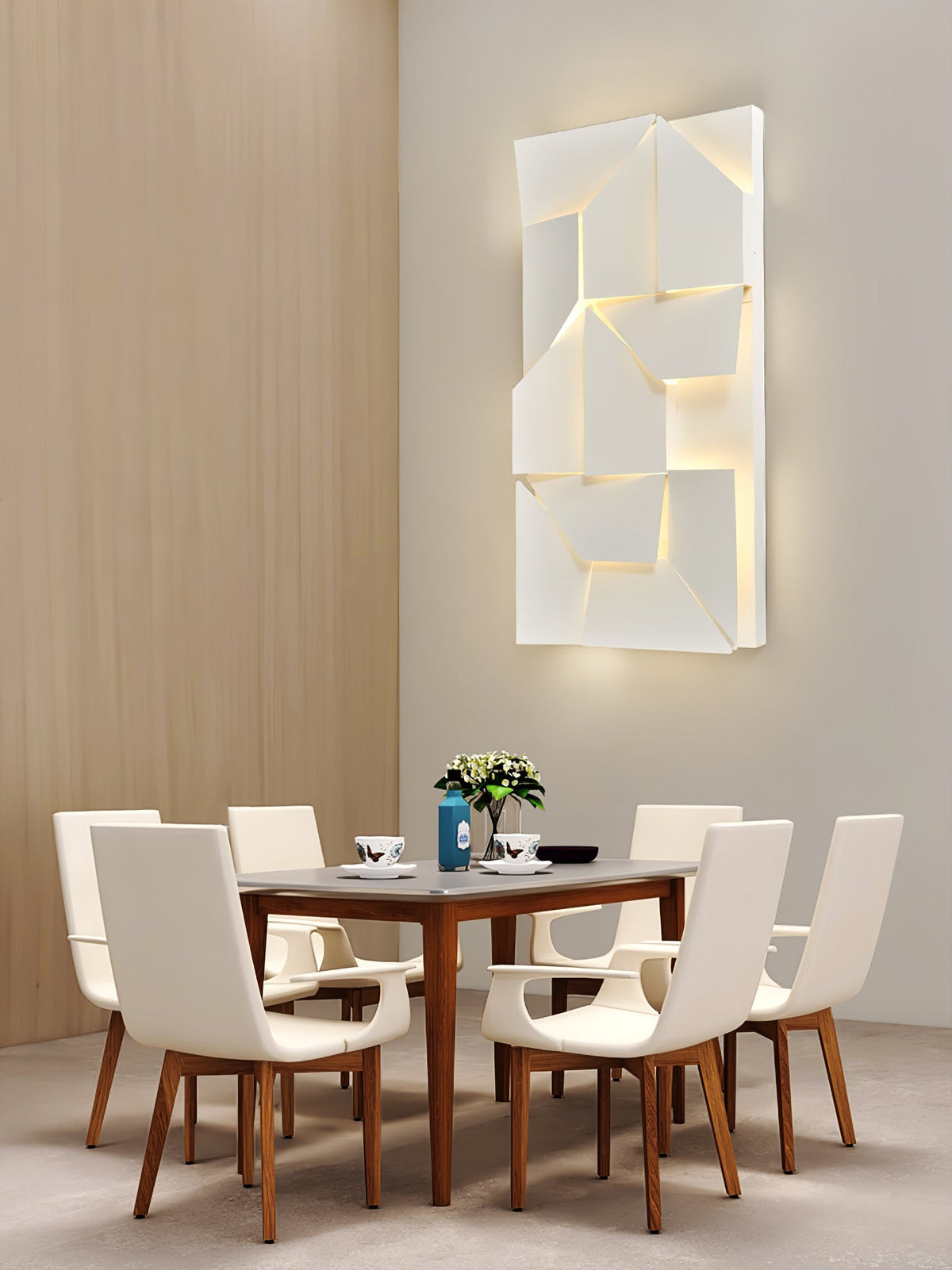 Shadows Grand Wall-mounted Light Wall Light - L 23.6 x W 23.6 Metal, Hardwired Wall Sconce, detail 105