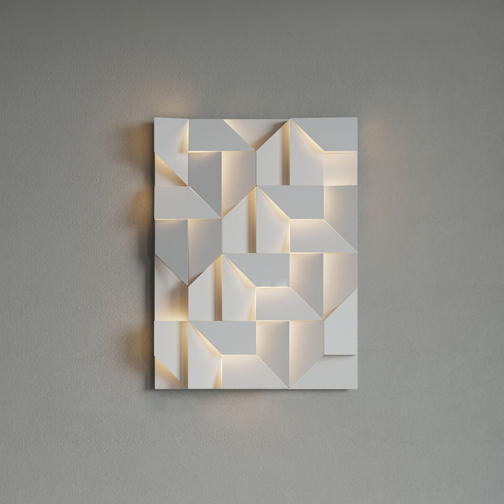 Shadows Grand Wall-mounted Light Wall Light - L 23.6 x W 23.6 Metal, Hardwired Wall Sconce, detail 92