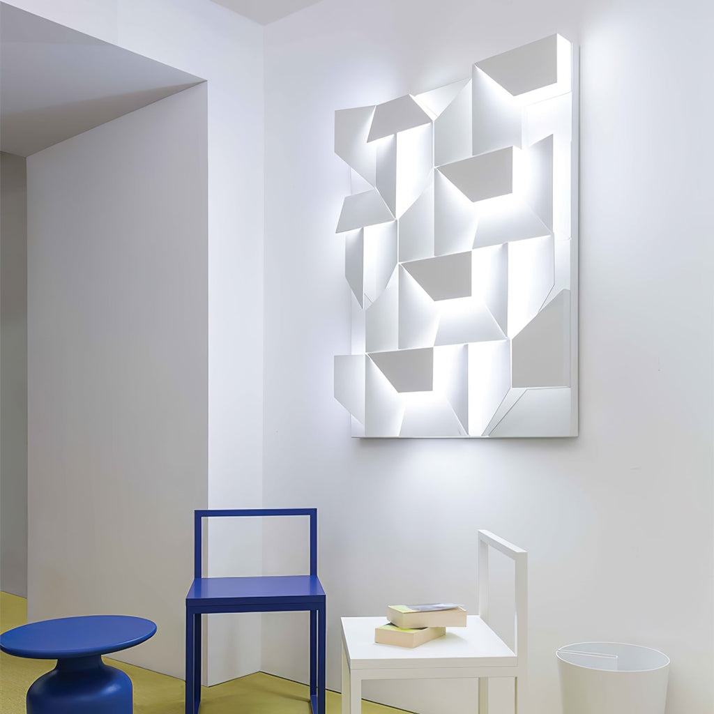 Shadows Grand Wall-mounted Light Wall Light - L 23.6 x W 23.6 Metal, Hardwired Wall Sconce, detail 112