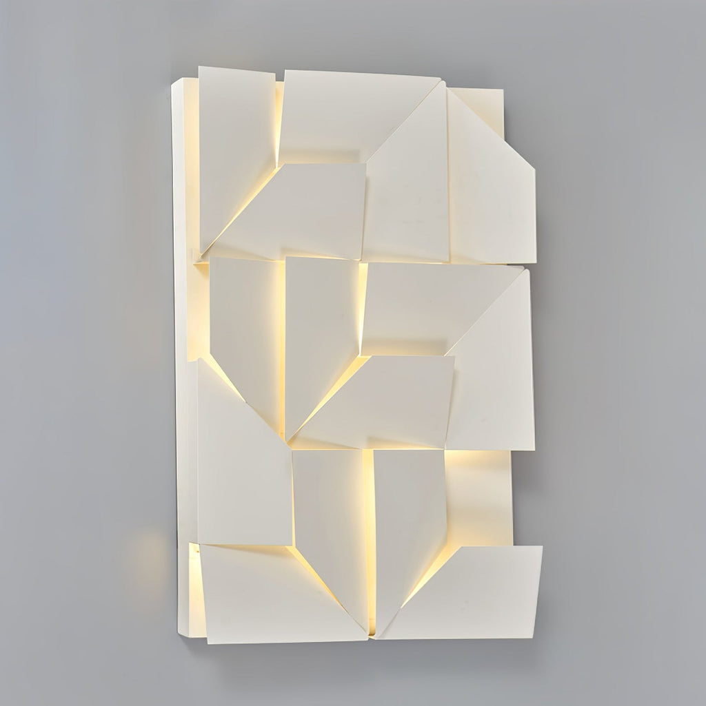 Shadows Grand Wall-mounted Light Wall Light - L 15cm x H 45cm Metal, Hardwired Wall Sconce, detail 146