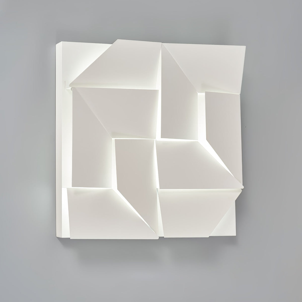 Shadows Grand Wall-mounted Light Wall Light - L 23.6 x W 23.6 Metal, Hardwired Wall Sconce, detail 117