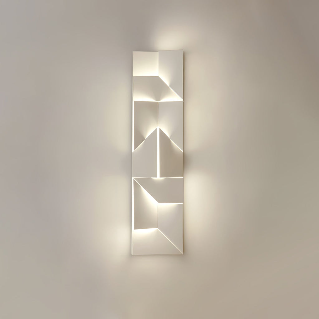 Shadows Grand Wall-mounted Light Wall Light - L 15cm x H 45cm Metal, Hardwired Wall Sconce, detail 117