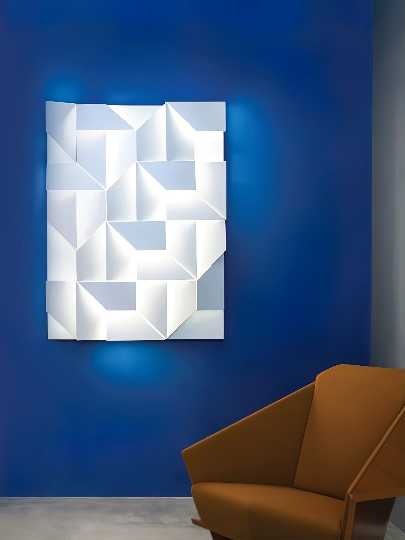 Shadows Grand Wall-mounted Light Wall Light - L 15cm x H 45cm Metal, Hardwired Wall Sconce, detail 120