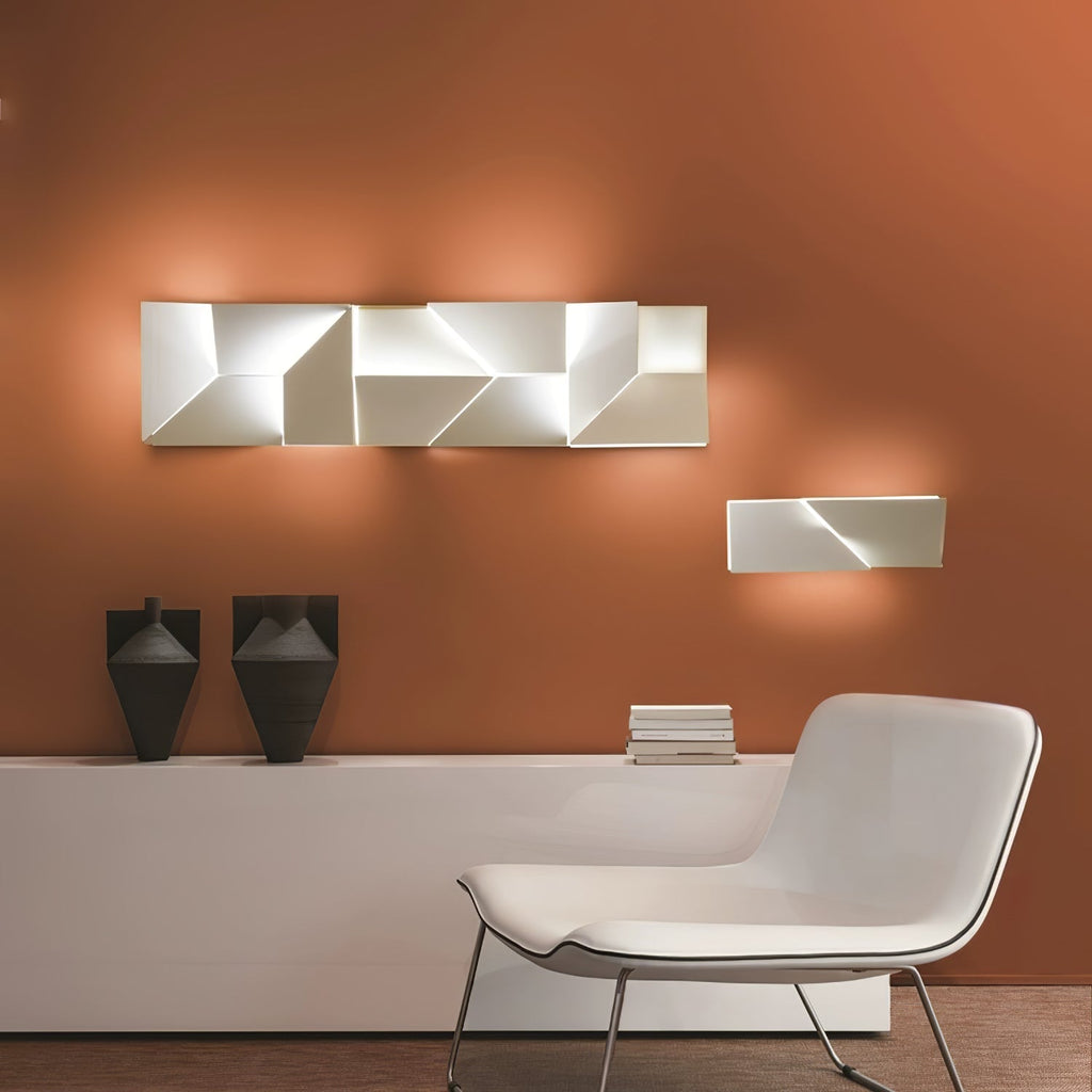 Shadows Grand Wall-mounted Light Wall Light - L 23.6 x W 23.6 Metal, Hardwired Wall Sconce, detail 123