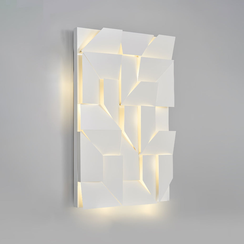 Shadows Grand Wall-mounted Light Wall Light - L 15cm x H 45cm Metal, Hardwired Wall Sconce, detail 123