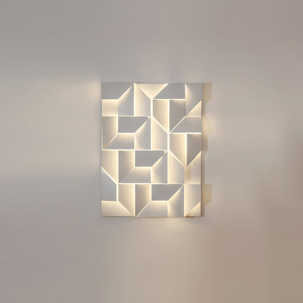 Shadows Grand Wall-mounted Light Wall Light - L 15cm x H 45cm Metal, Hardwired Wall Sconce, detail 97