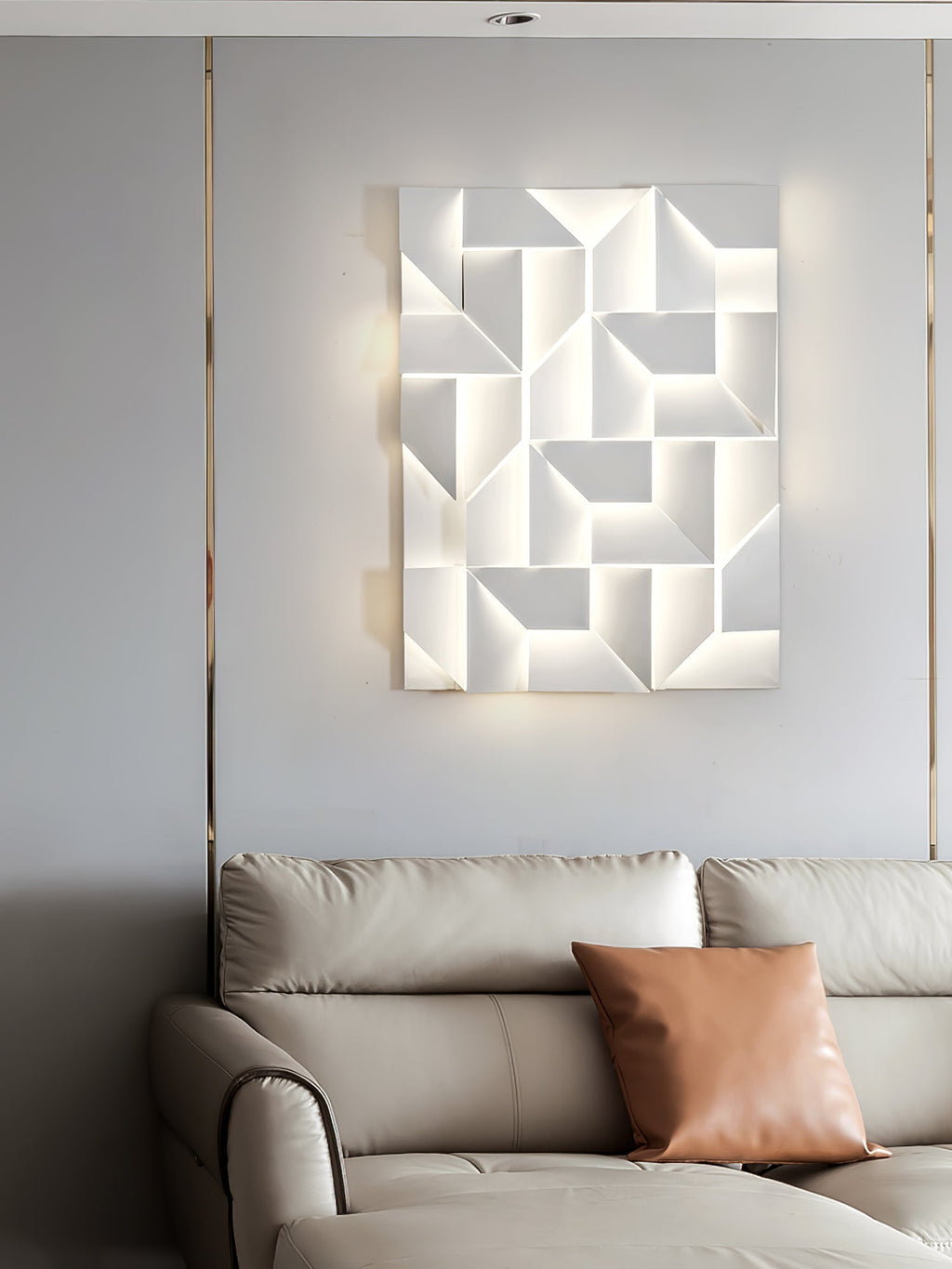 Shadows Rechargeable Grand Wall Light, Hardwired Wall Sconce, detail 128