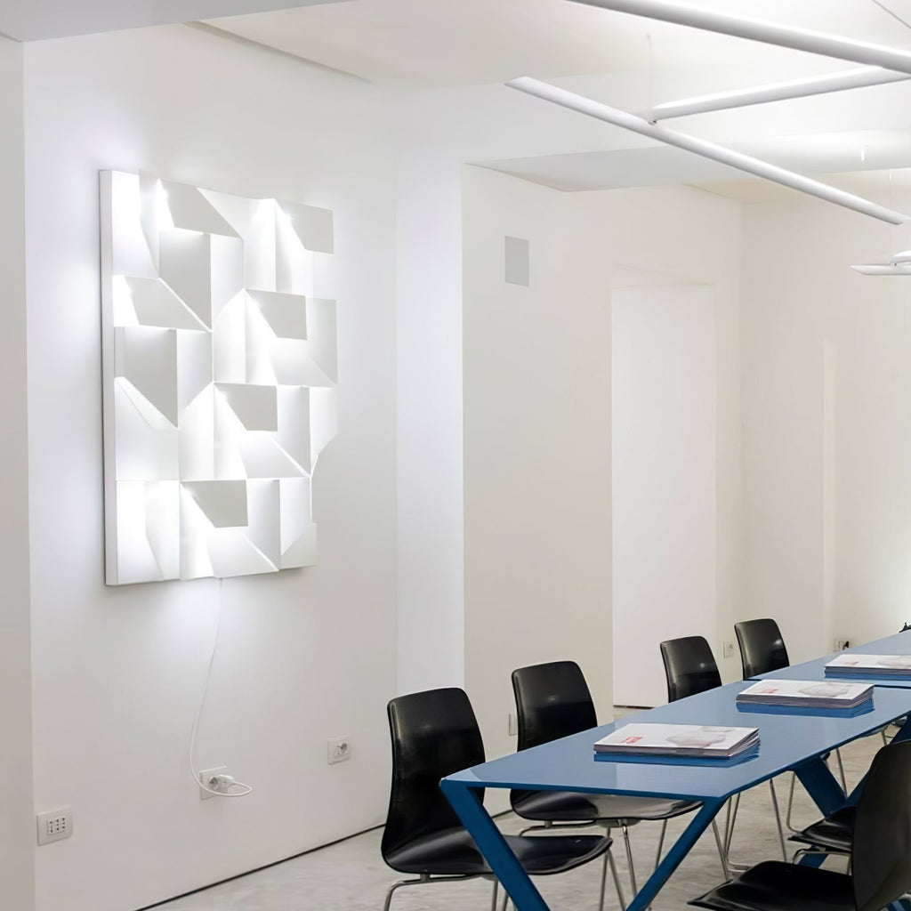 Shadows Grand Wall-mounted Light Wall Light - L 15cm x H 45cm Metal, Hardwired Wall Sconce, detail 128