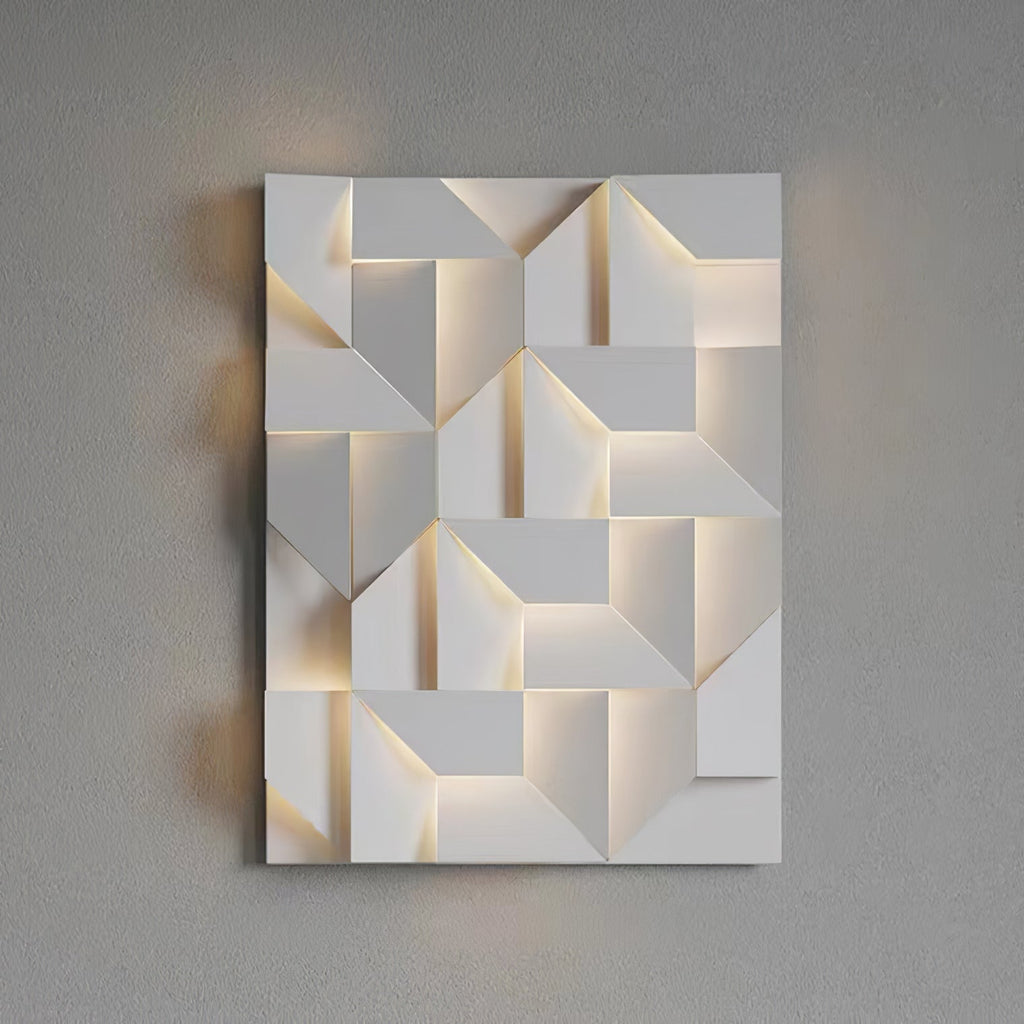 Shadows Grand Wall-mounted Light Wall Light - L 23.6 x W 23.6 Metal, Hardwired Wall Sconce, detail 137