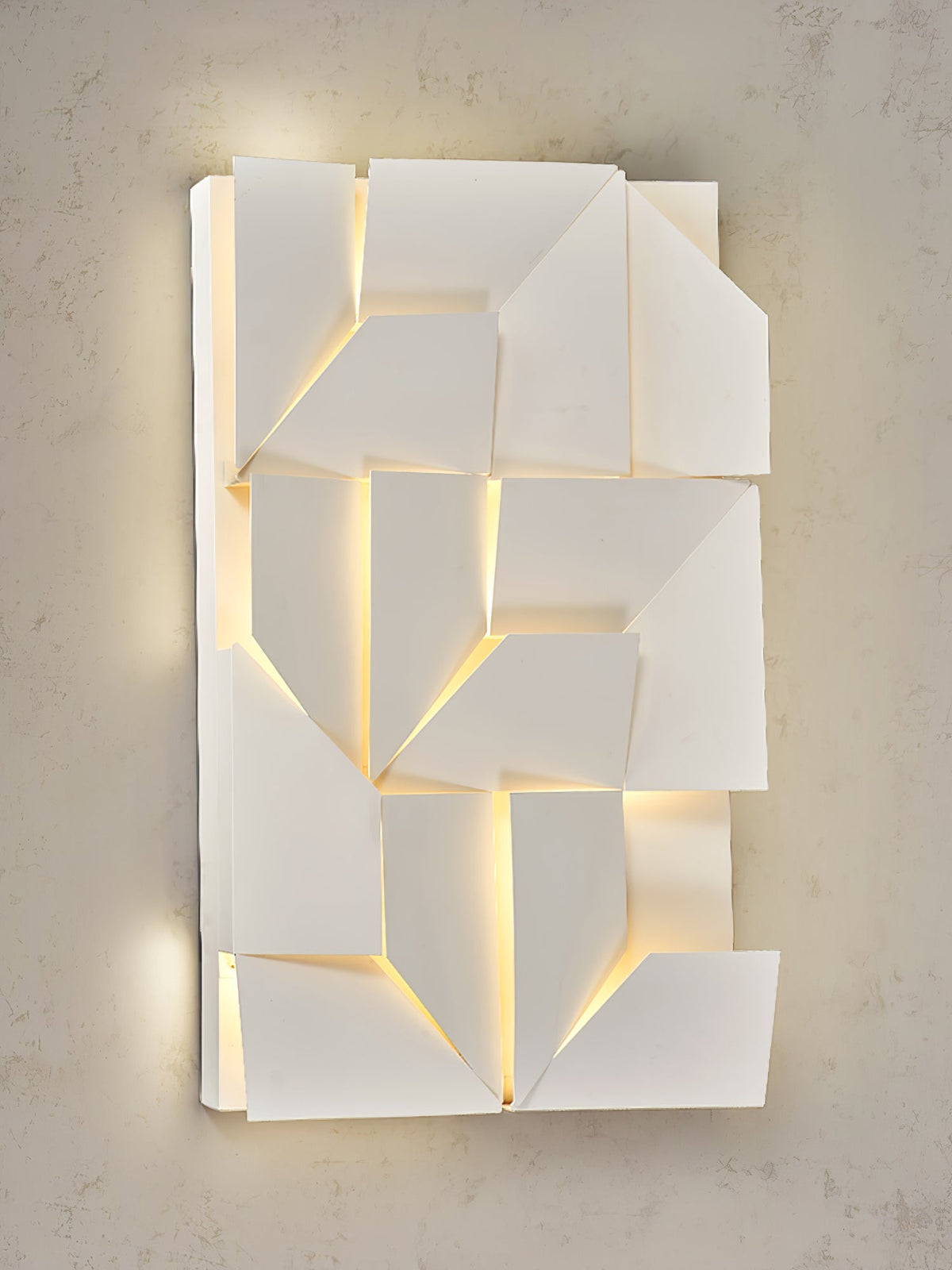 Shadows Grand Wall-mounted Light Wall Light - L 15cm x H 45cm Metal, Hardwired Wall Sconce, detail 134