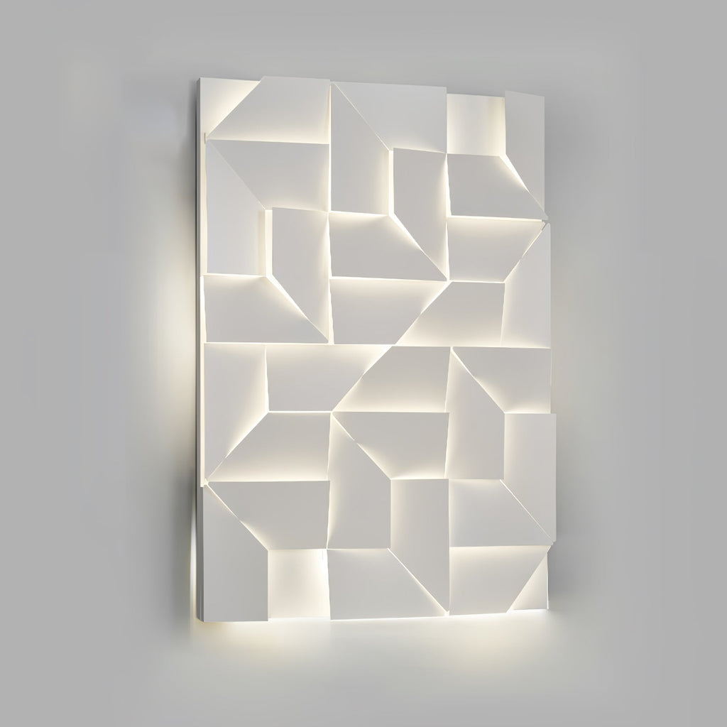 Shadows Grand Wall-mounted Light Wall Light - L 23.6 x W 23.6 Metal, Hardwired Wall Sconce, detail 141