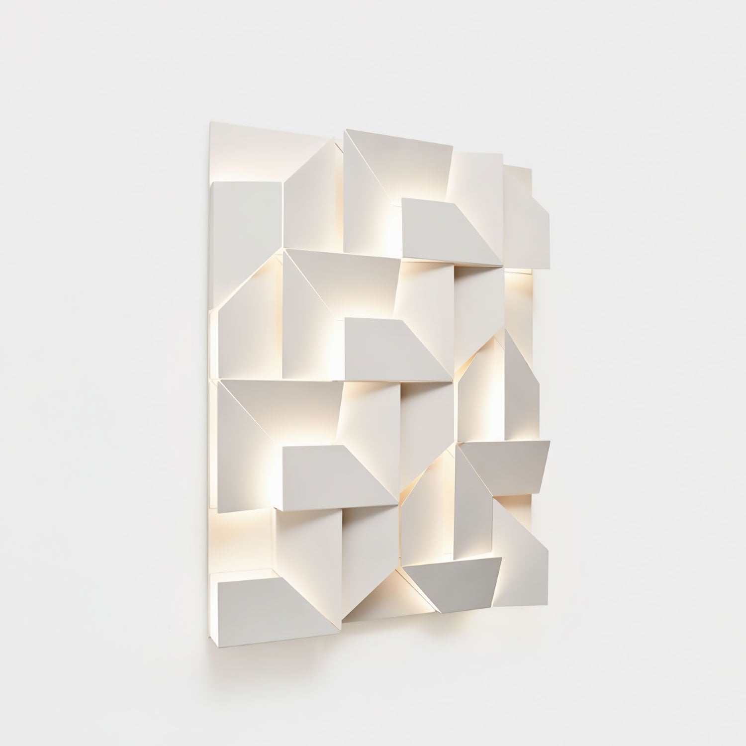 Shadows Grand Wall-mounted Light Wall Light - L 23.6 x W 23.6 Metal, Hardwired Wall Sconce, detail 85
