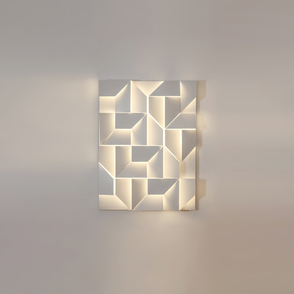 Shadows Grand Wall-mounted Light Wall Light - L 15cm x H 45cm Metal, Hardwired Wall Sconce, detail 144