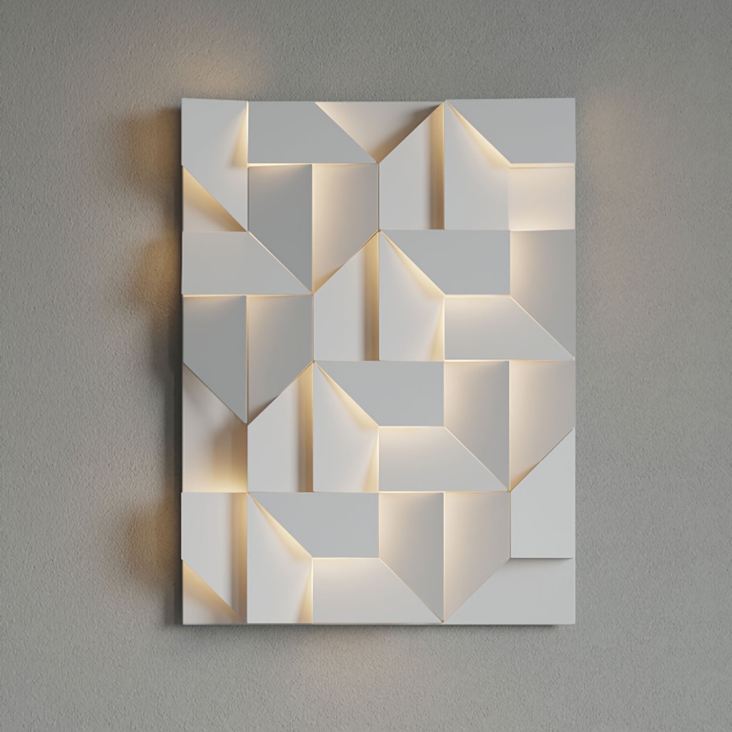 Shadows Grand Wall-mounted Light Wall Light - L 23.6 x W 23.6 Metal, Hardwired Wall Sconce, detail 89