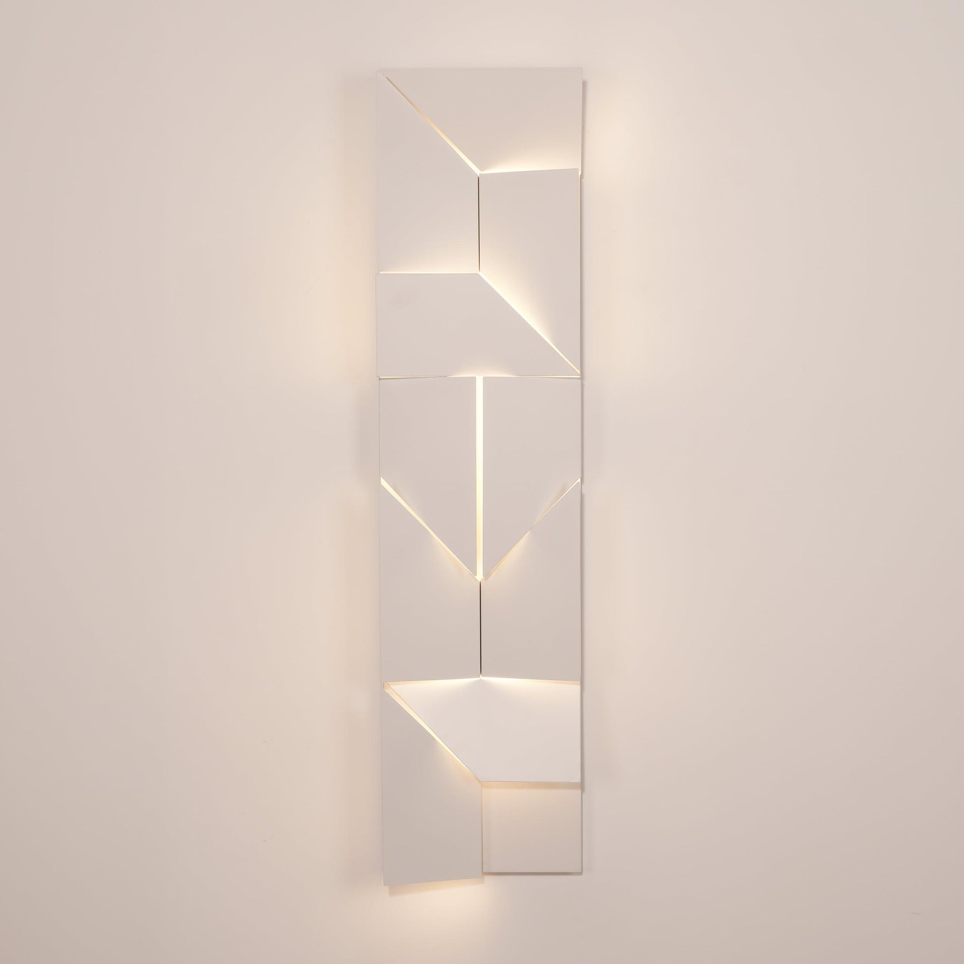 Shadows Grand Wall-mounted Light Wall Light - L 15cm x H 45cm Metal, Hardwired Wall Sconce, detail 76