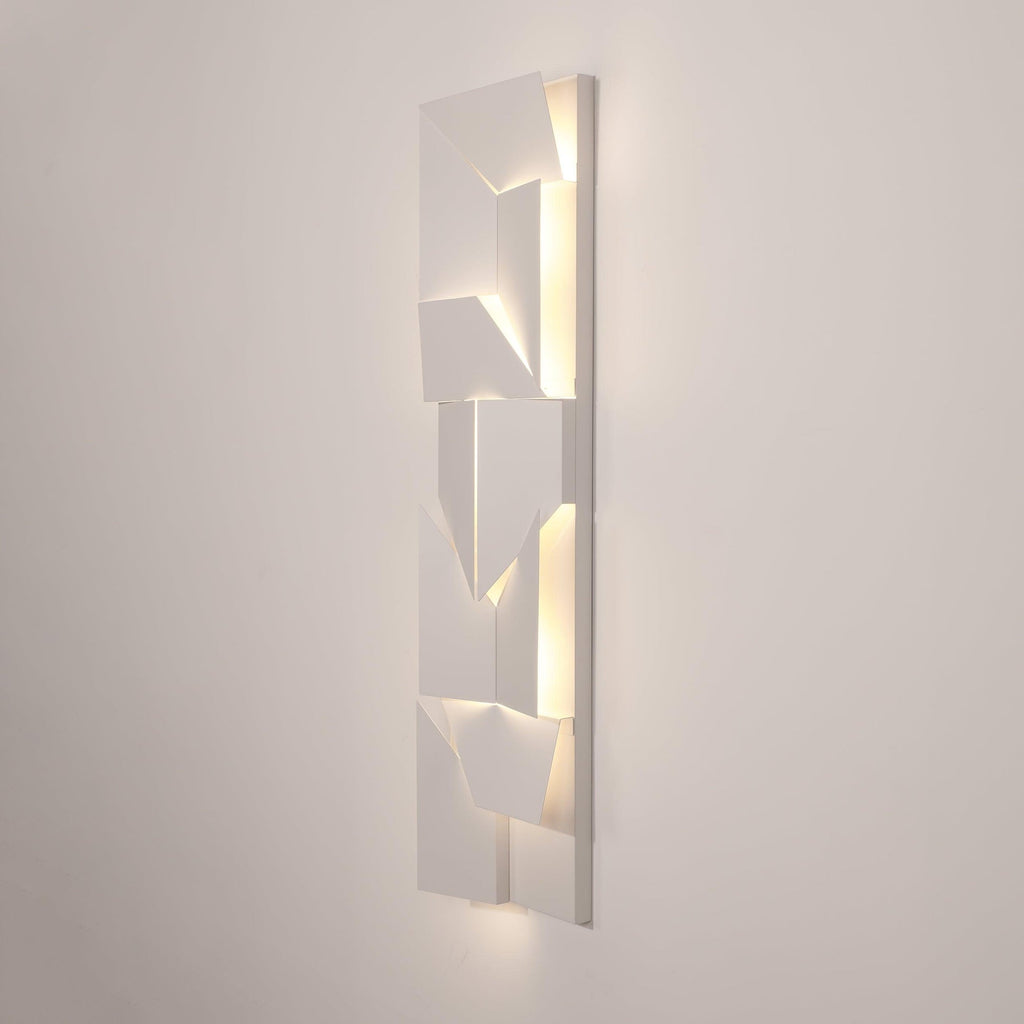 Shadows Grand Wall-mounted Light Wall Light - L 15cm x H 45cm Metal, Hardwired Wall Sconce, detail 77