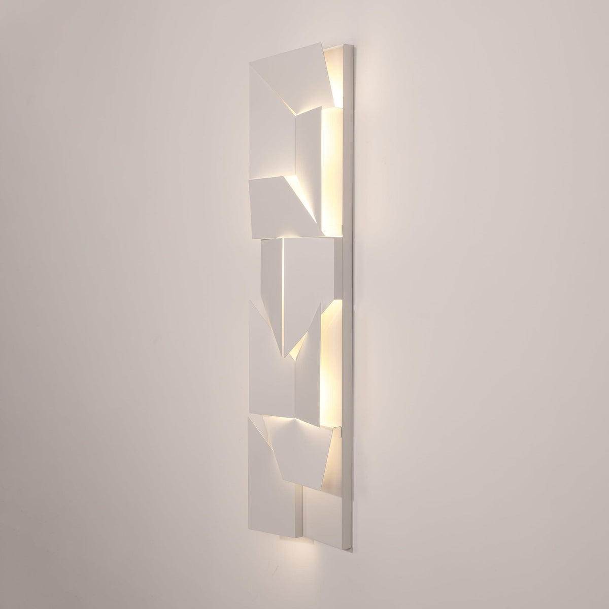 Shadows Grand Wall-mounted Light Wall Light - L 15cm x H 45cm Metal, Hardwired Wall Sconce, detail 77
