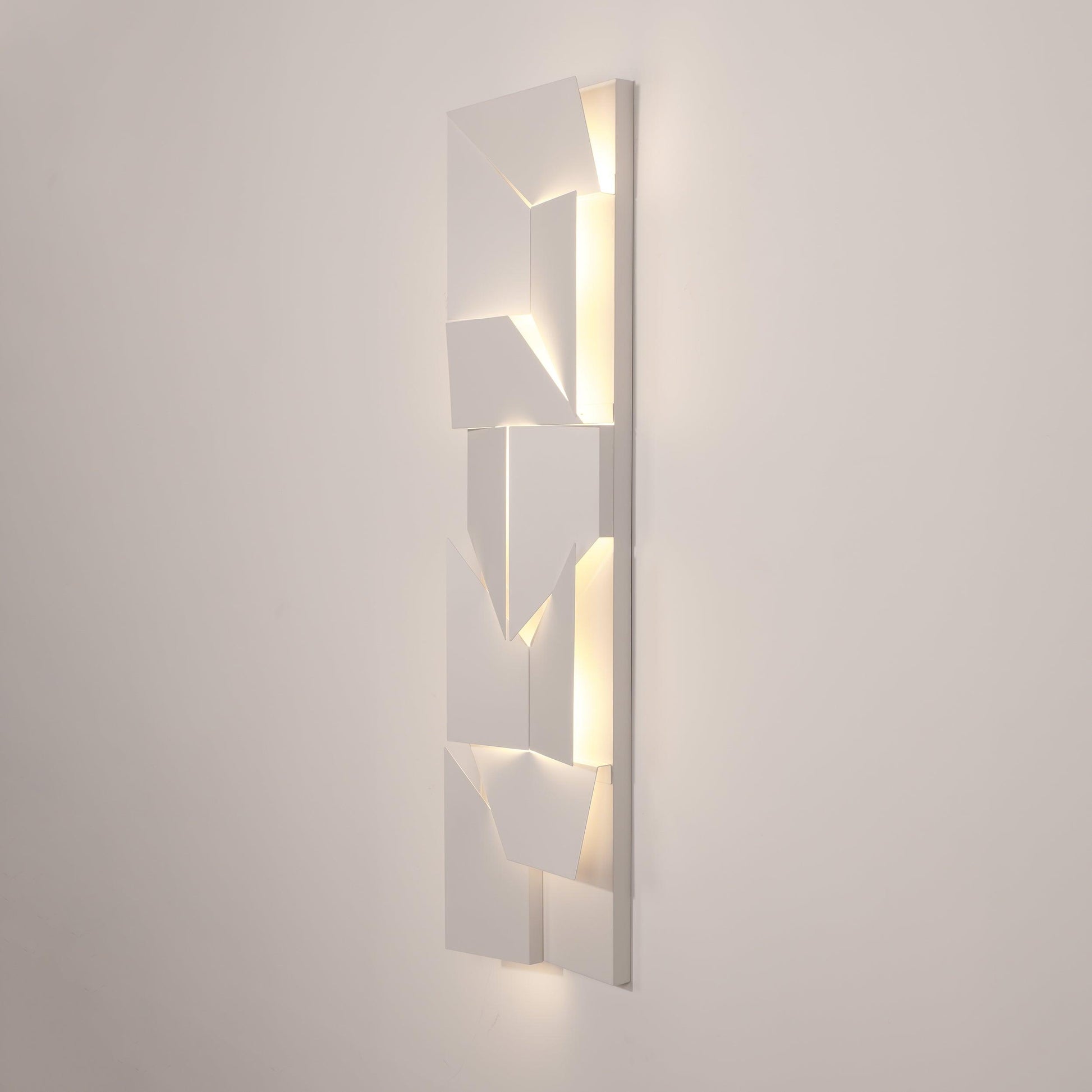 Shadows Grand Wall-mounted Light Wall Light - L 15cm x H 45cm Metal, Hardwired Wall Sconce, detail 77