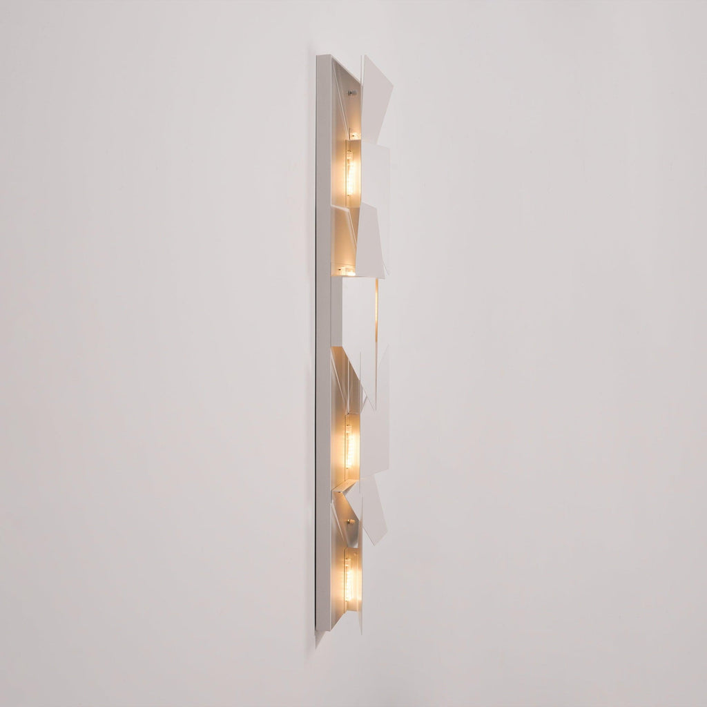 Shadows Grand Wall-mounted Light Wall Light - L 15cm x H 45cm Metal, Hardwired Wall Sconce, detail 78