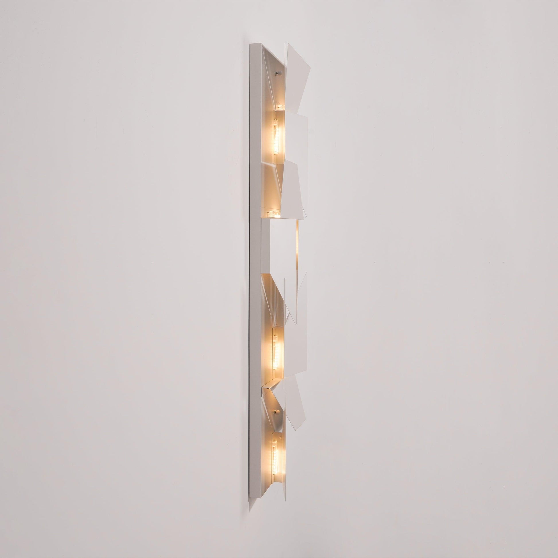 Shadows Grand Wall-mounted Light Wall Light - L 15cm x H 45cm Metal, Hardwired Wall Sconce, detail 78