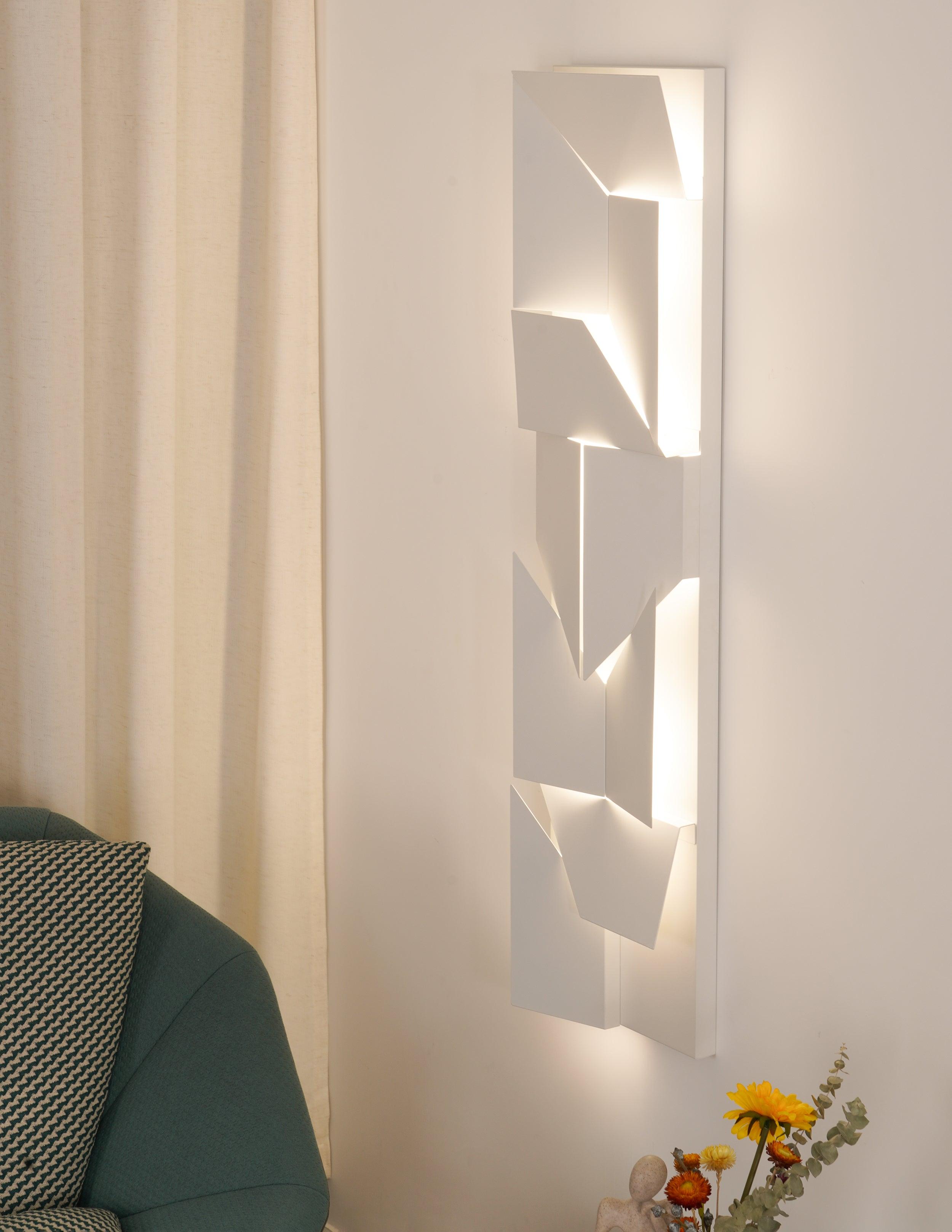 Shadows Grand Wall-mounted Light Wall Light - L 23.6 x W 23.6 Metal, Hardwired Wall Sconce, detail 79