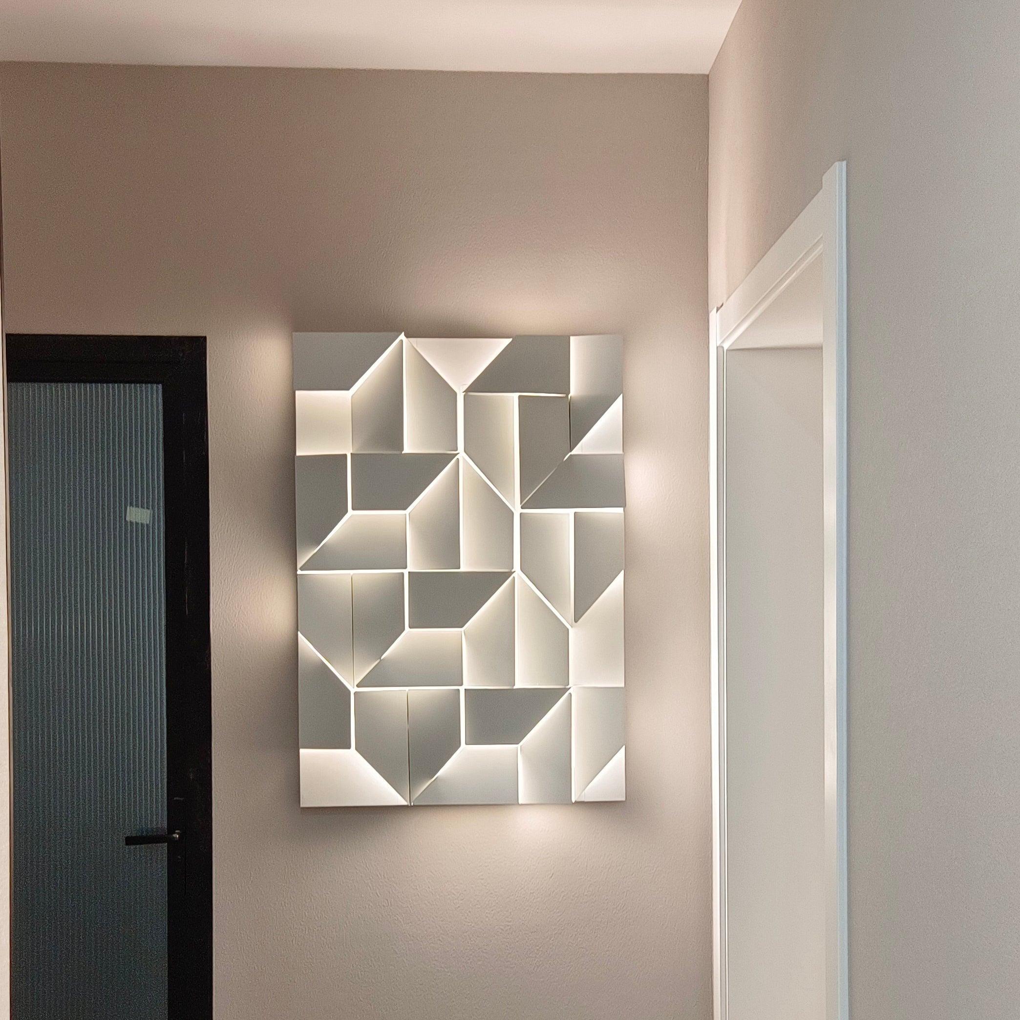 Shadows Rechargeable Grand Wall Light, Hardwired Wall Sconce, detail 39