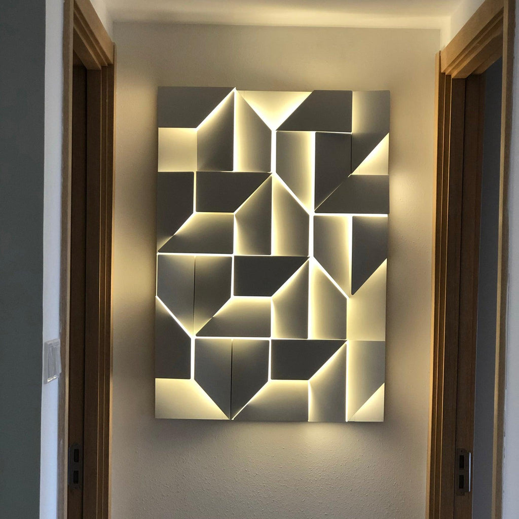 Shadows Rechargeable Grand Wall Light, Hardwired Wall Sconce, detail 40