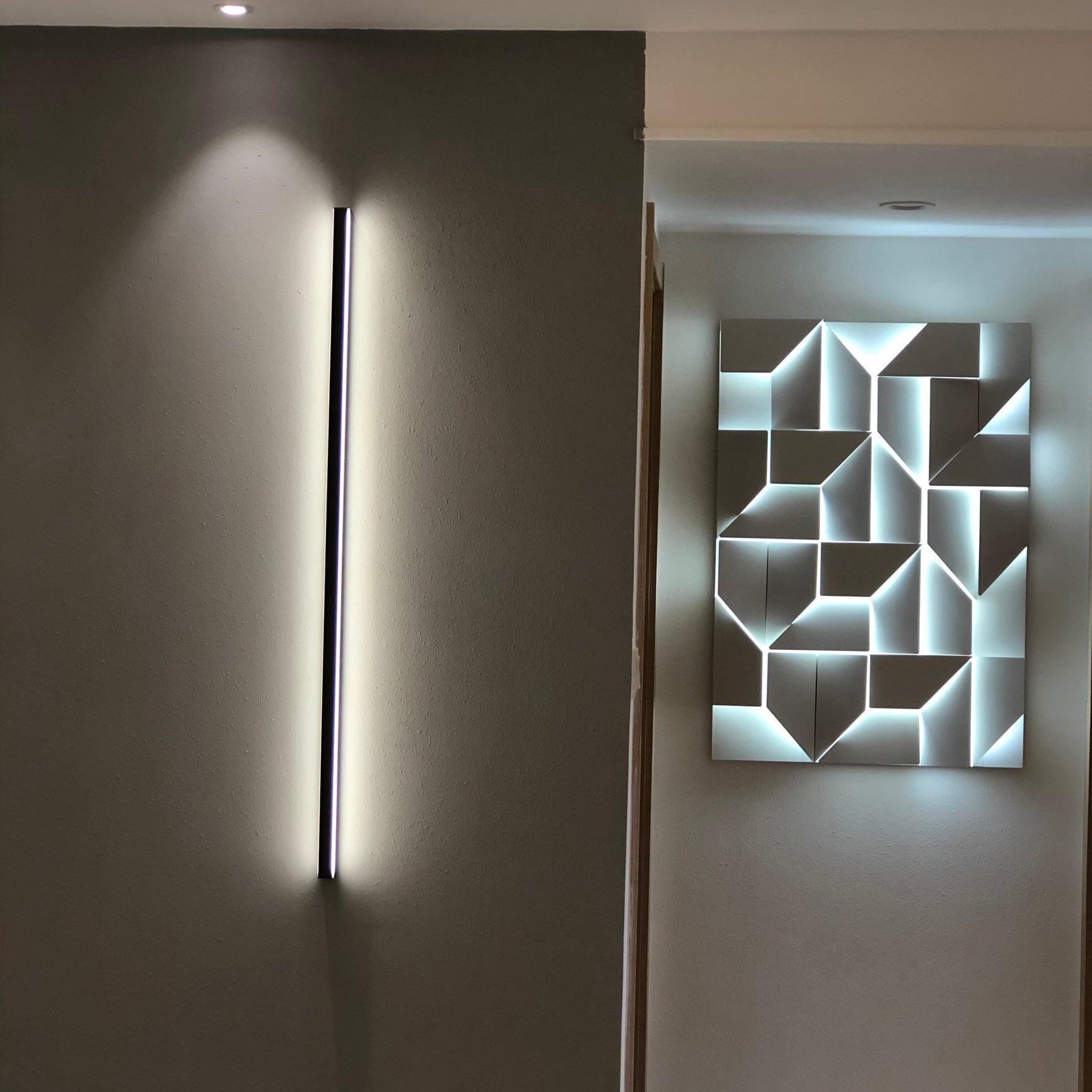 Shadows Rechargeable Grand Wall Light, Hardwired Wall Sconce, detail 45