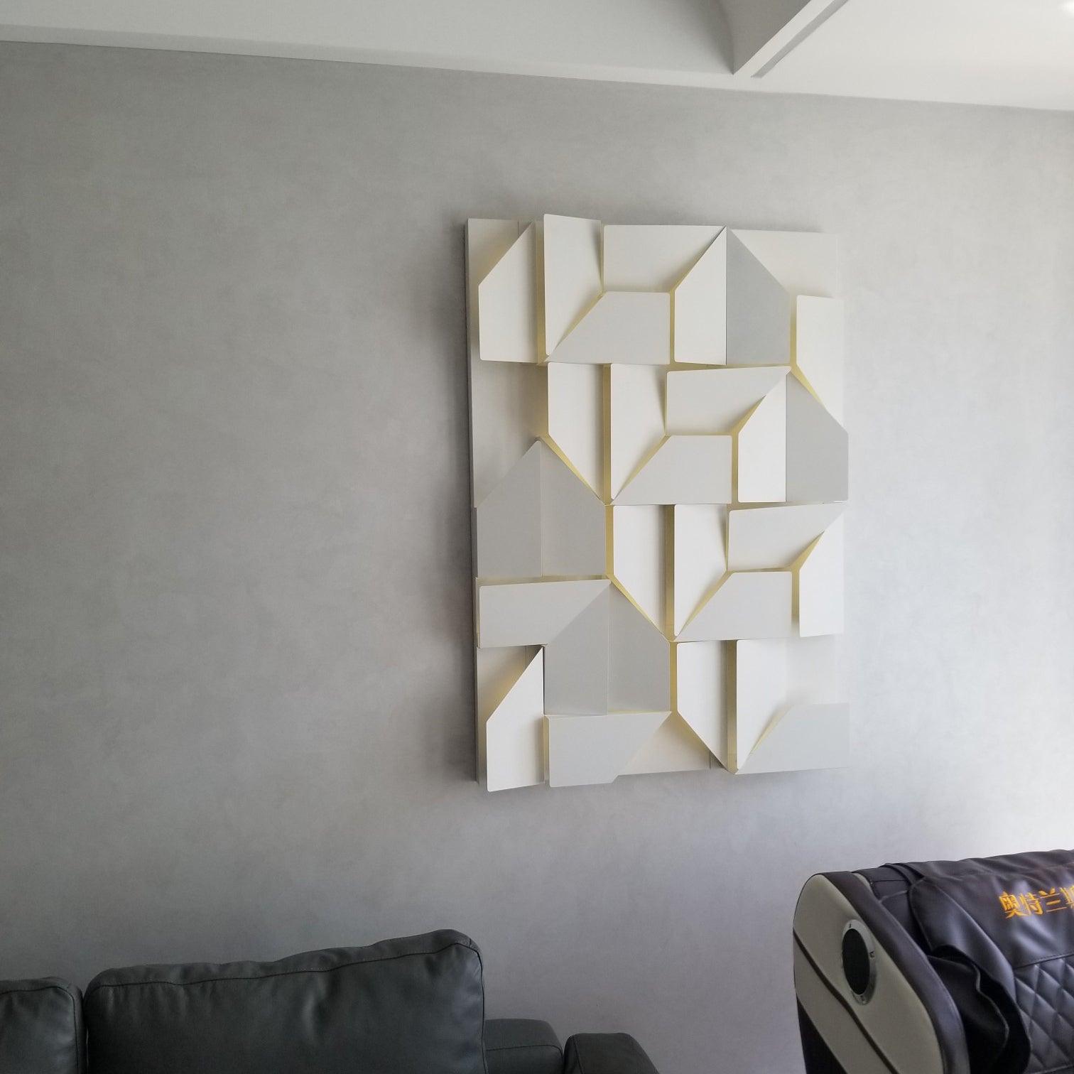 Shadows Grand Wall-mounted Light Wall Light - L 15cm x H 45cm Metal, Hardwired Wall Sconce, detail 47