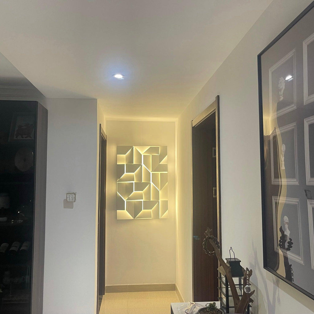 Shadows Rechargeable Grand Wall Light, Hardwired Wall Sconce, detail 49