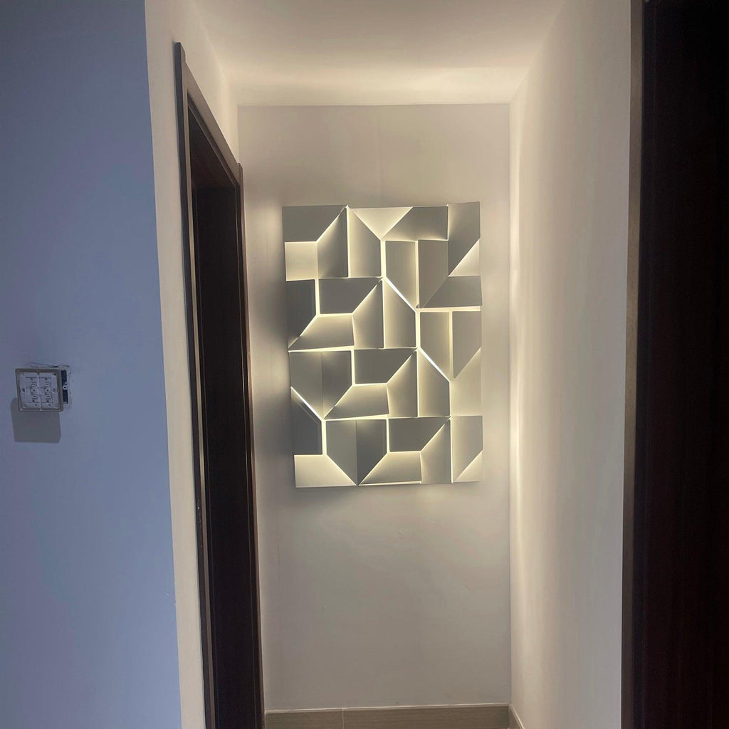 Shadows Rechargeable Grand Wall Light, Hardwired Wall Sconce, detail 50
