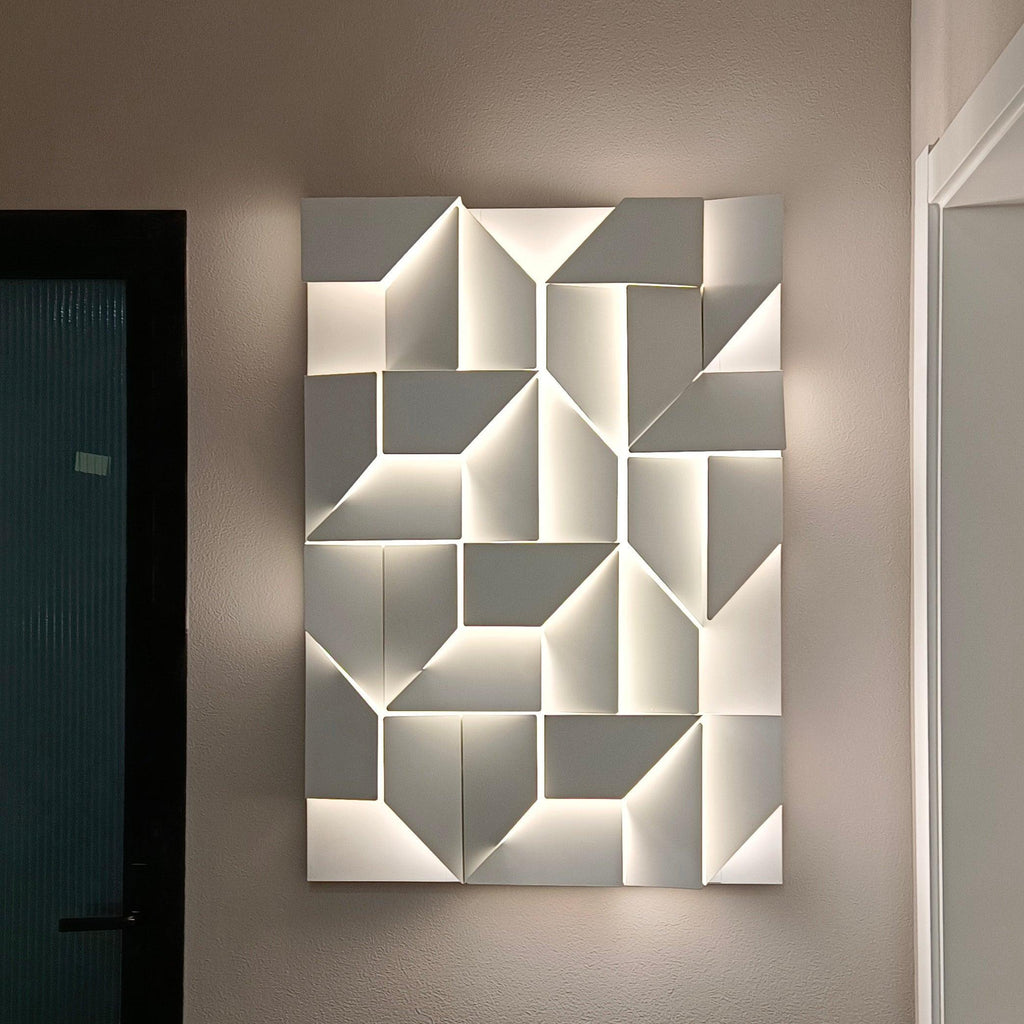 Shadows Rechargeable Grand Wall Light, Hardwired Wall Sconce, detail 56
