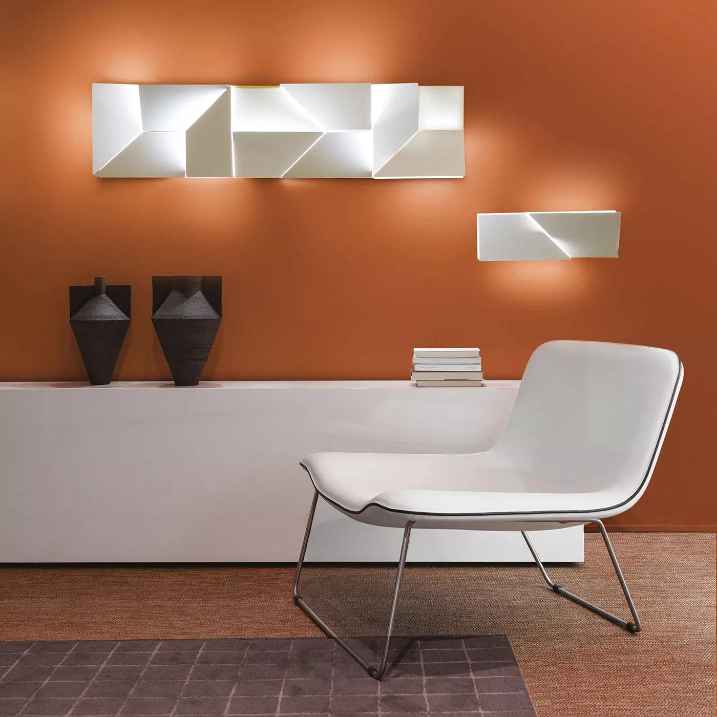 Shadows Grand Wall-mounted Light Wall Light - L 23.6 x W 23.6 Metal, Hardwired Wall Sconce, detail 10