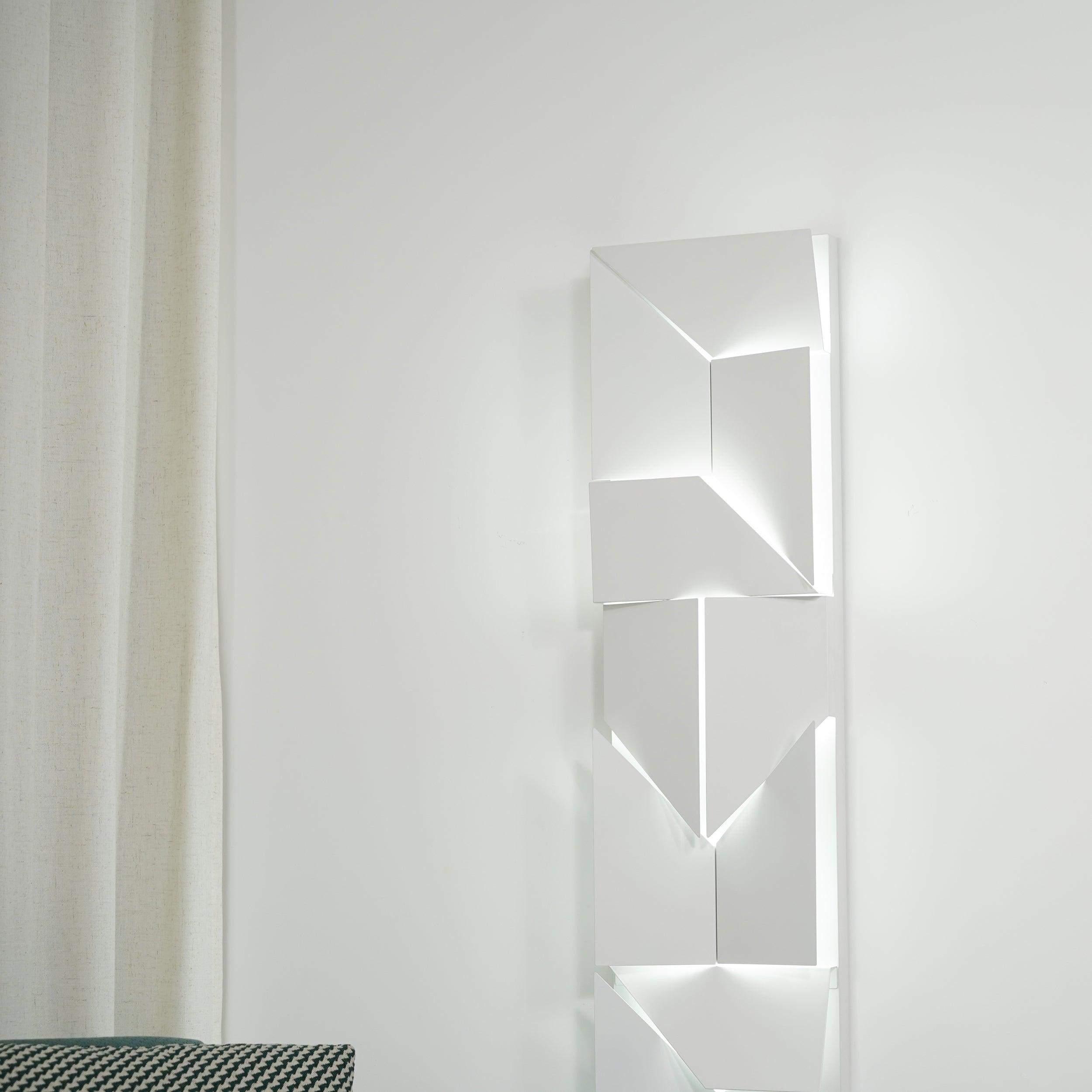 Shadows Grand Wall-mounted Light Wall Light - L 23.6 x W 23.6 Metal, Hardwired Wall Sconce, detail 67