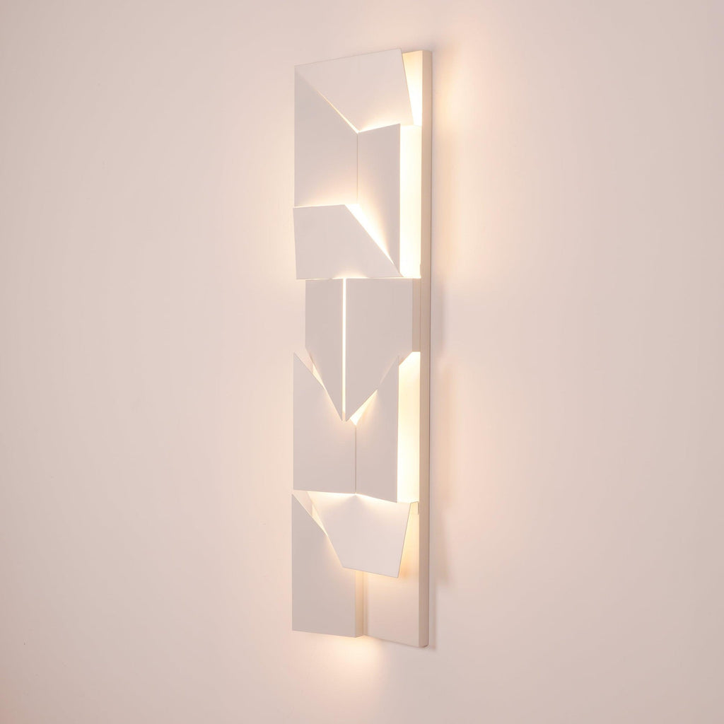 Shadows Grand Wall-mounted Light Wall Light - L 15cm x H 45cm Metal, Hardwired Wall Sconce, detail 72