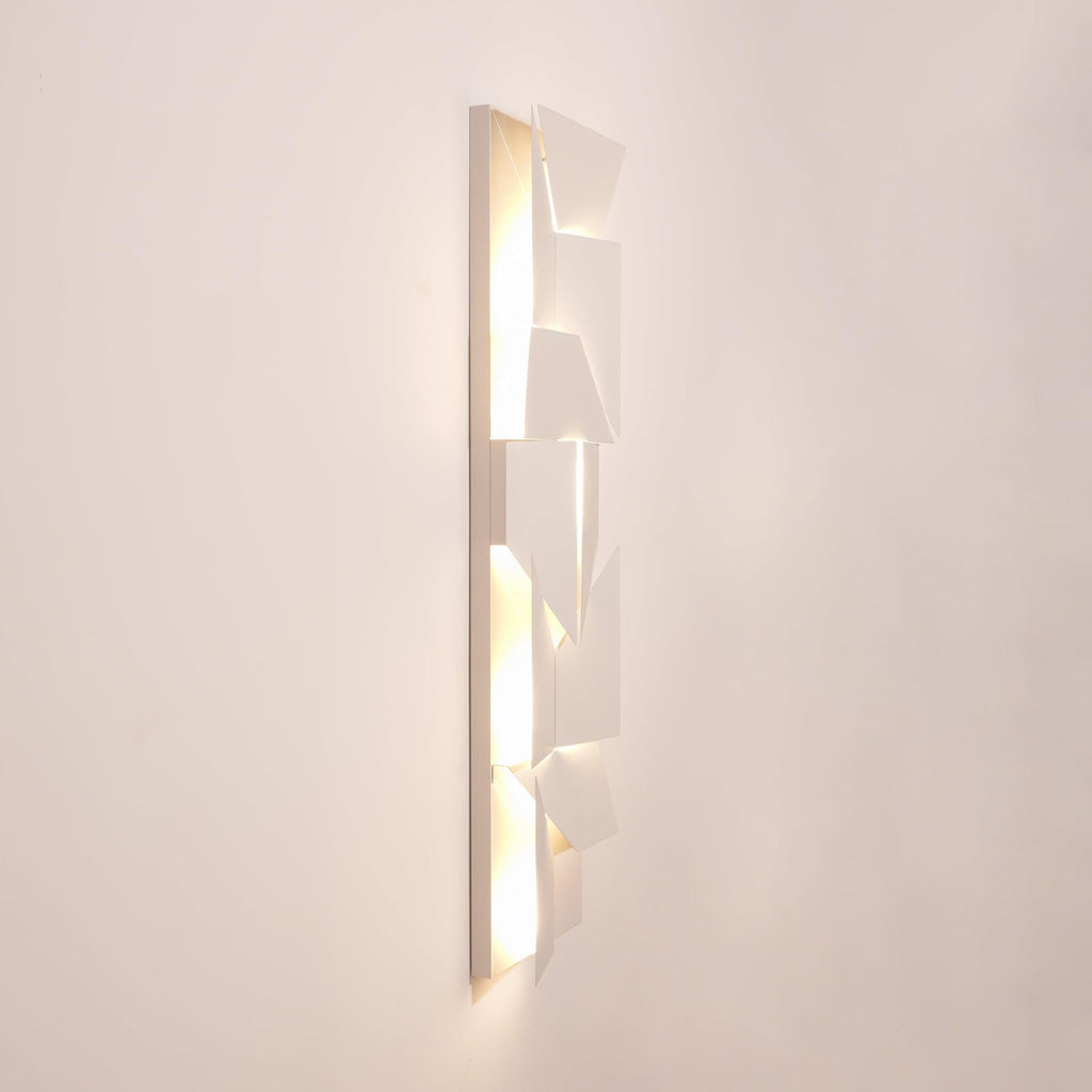 Shadows Grand Wall-mounted Light Wall Light - L 15cm x H 45cm Metal, Hardwired Wall Sconce, detail 73