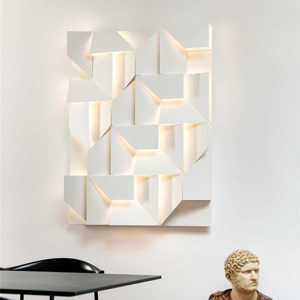 Shadows Rechargeable Grand Wall Light, Hardwired Wall Sconce, detail 6