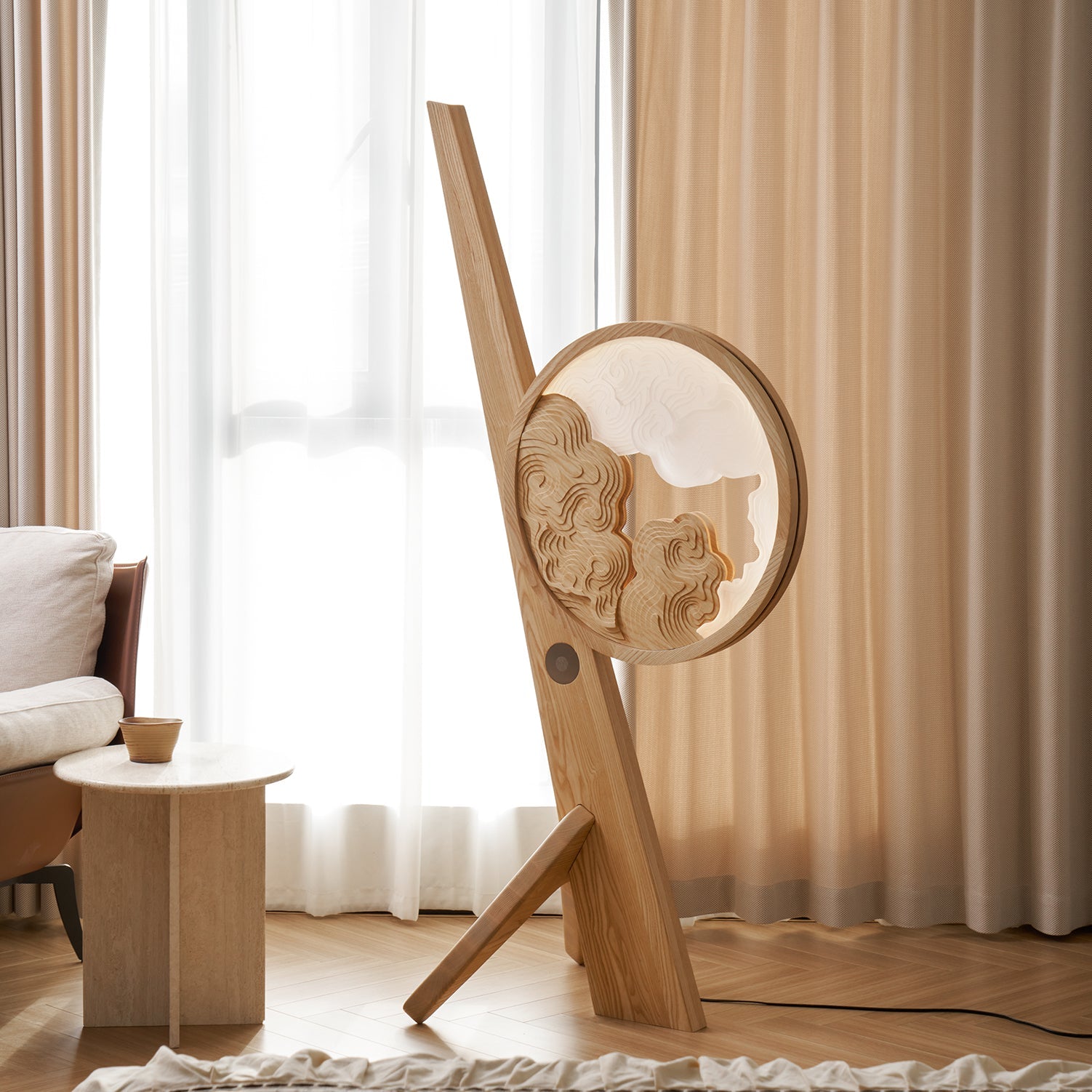 Shan Shui Floor Light, Floor Lamp, detail 3