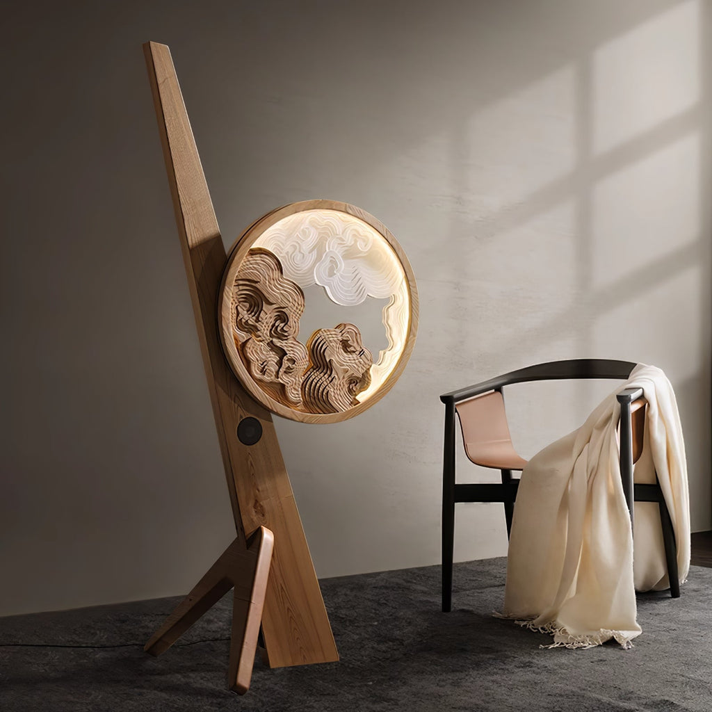 Shan Shui Floor Light, Floor Lamp, detail 2