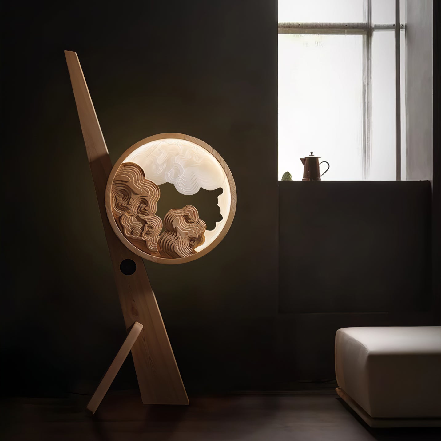 Shan Shui Floor Light, Floor Lamp, detail 10