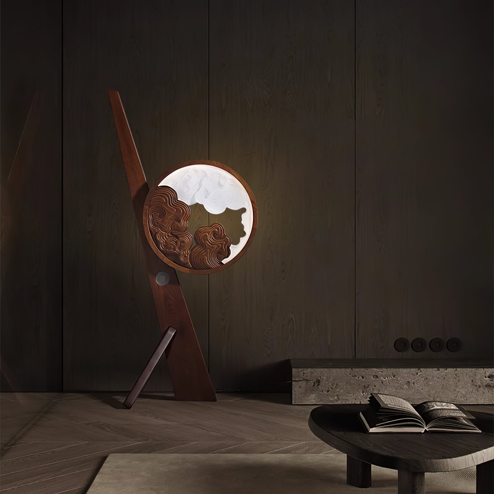 Shan Shui Floor Light, Floor Lamp, detail 11