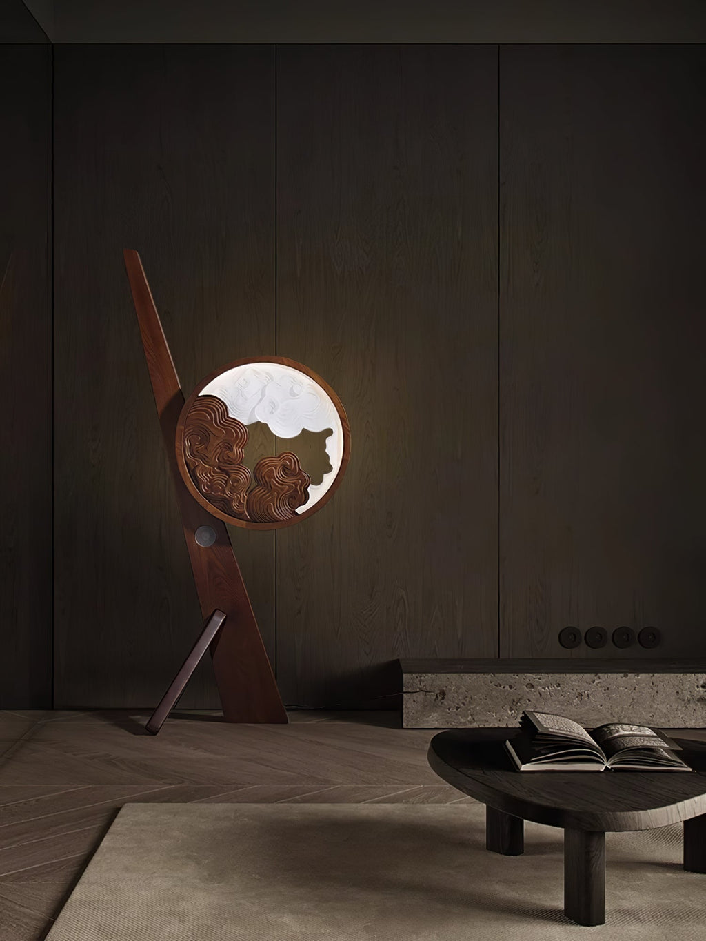 Shan Shui Floor Light, Floor Lamp, detail 13