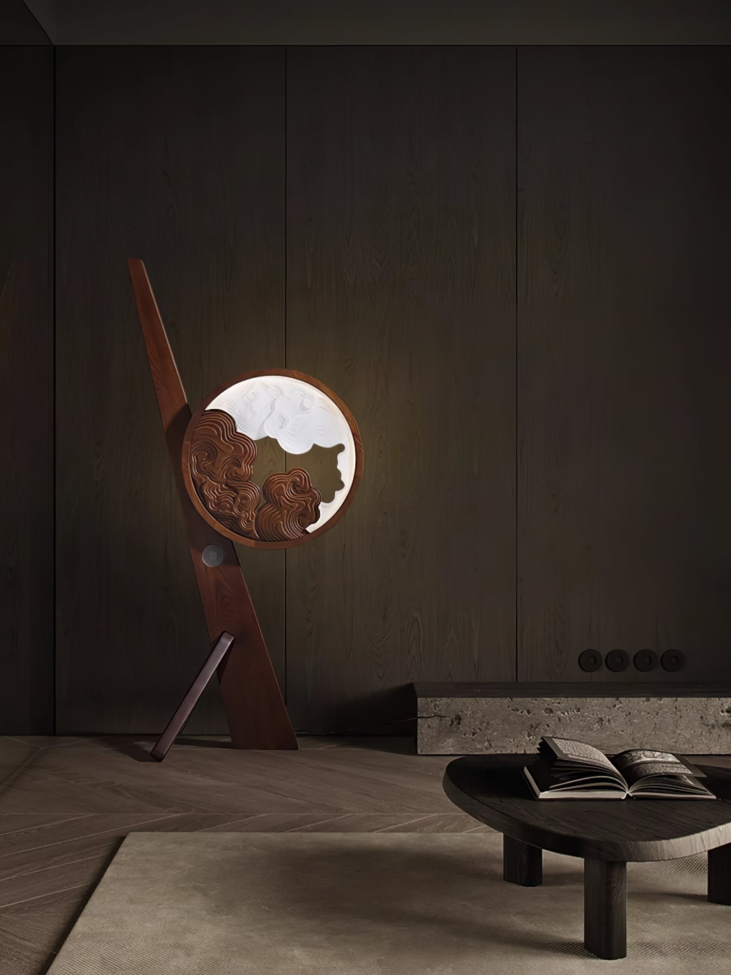 Shan Shui Floor Light, Floor Lamp, detail 13