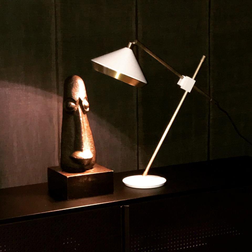 Shear Table Light, Bedside Table Lamp, detail 7