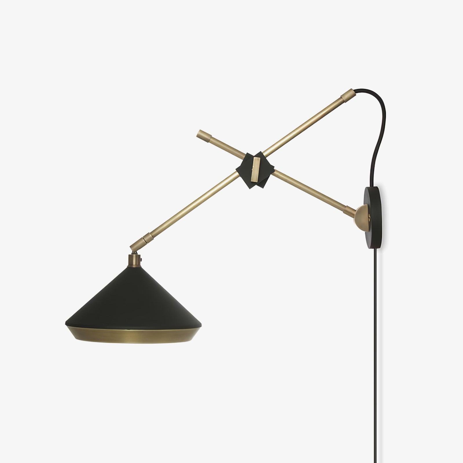Shear Plug-In Wall Light, Plug-In Wall Sconce, detail 2