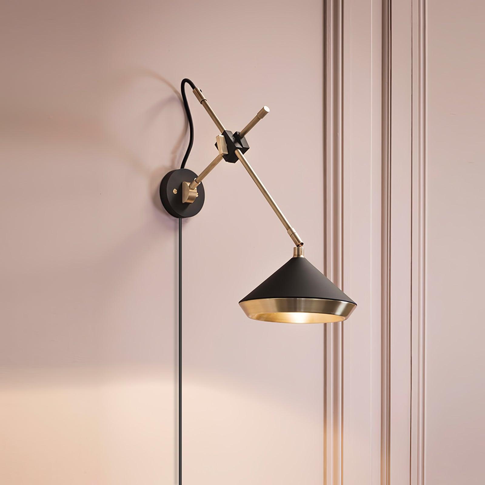 Shear Plug-In Wall Light, Plug-In Wall Sconce, detail 3
