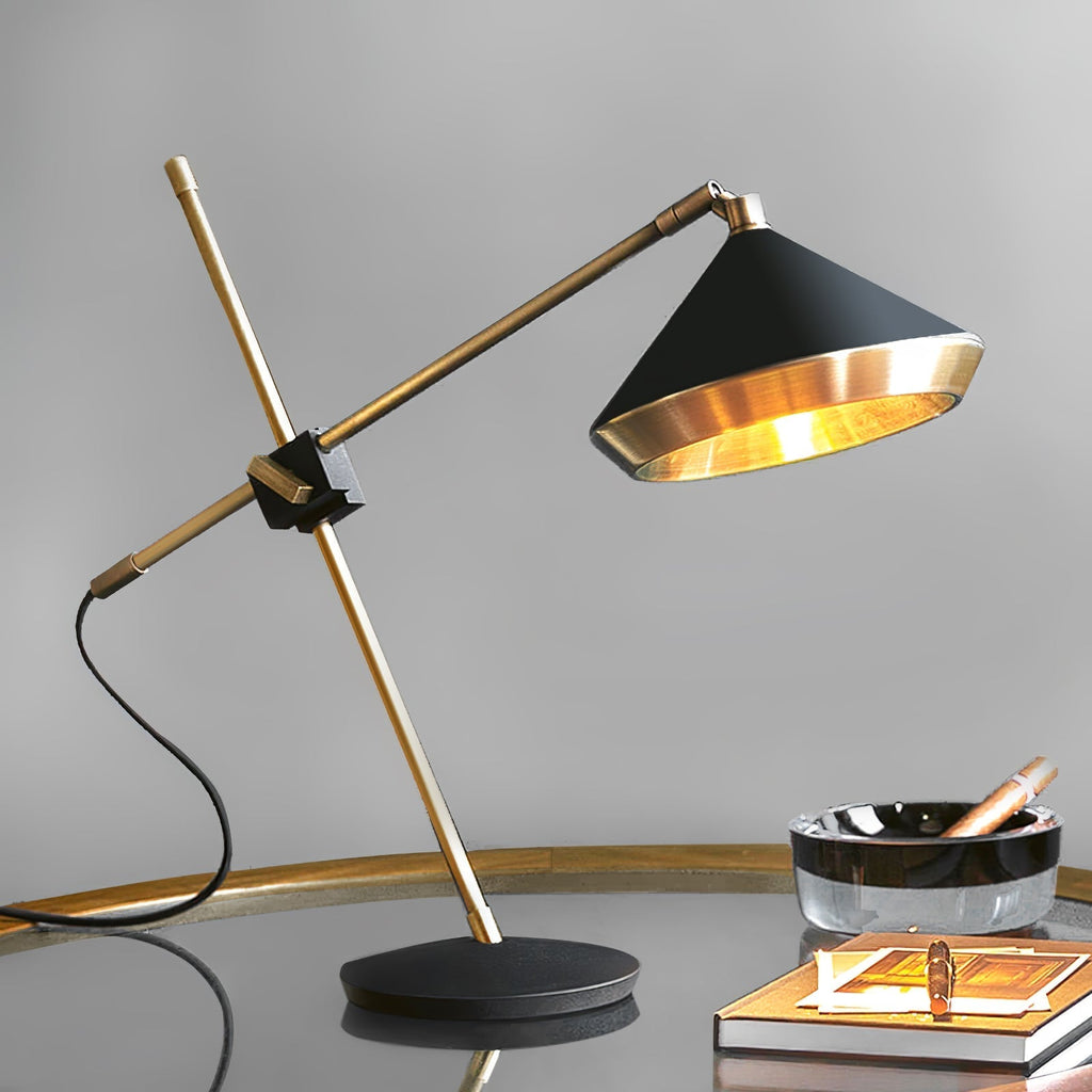 Shear Table Light, Bedside Table Lamp, detail 3