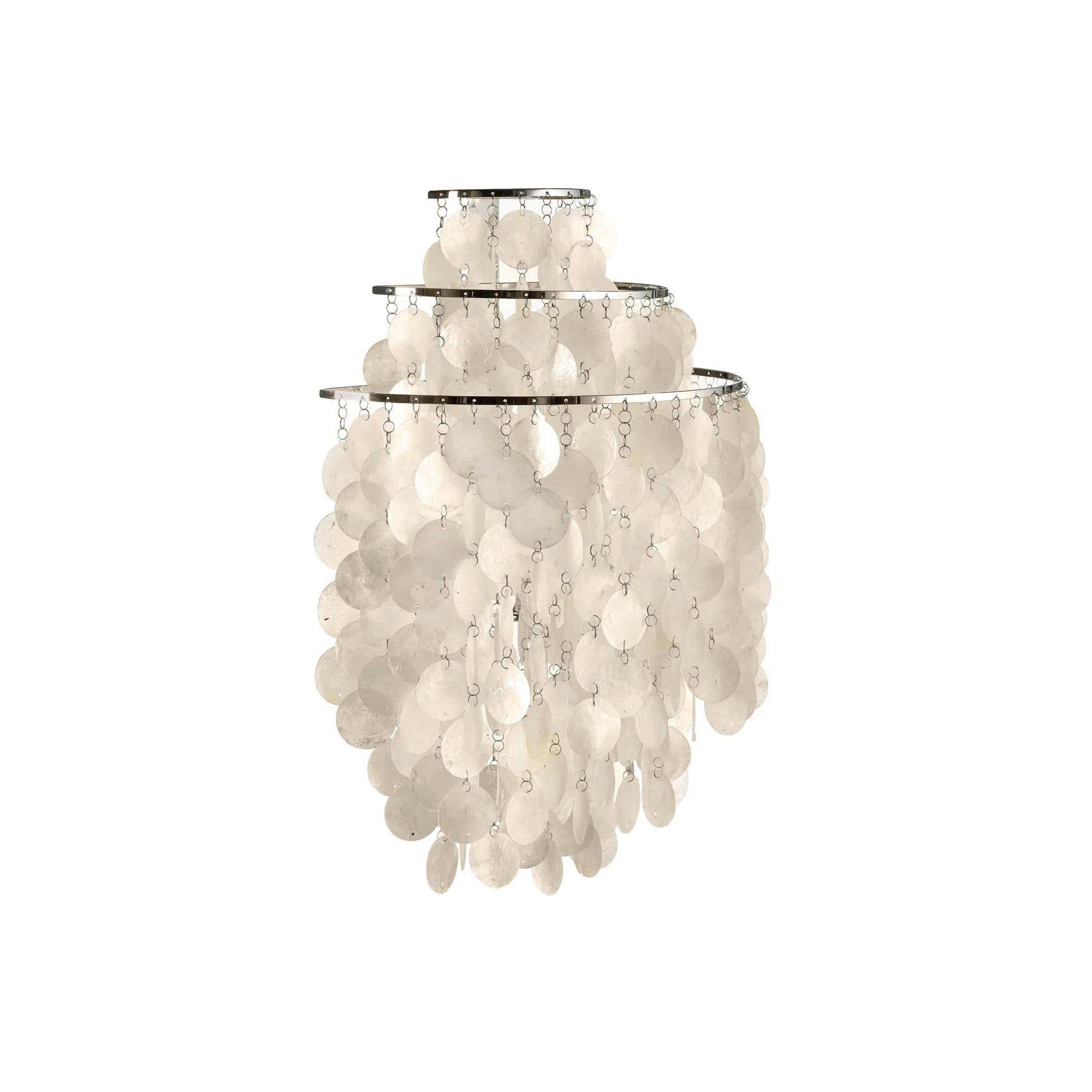 Shell Cascading Wall Light, Hardwired Wall Sconce, detail 23